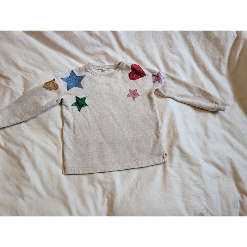 Crewcuts 10 Girl Sweatshirt with Shapes